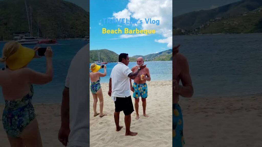 Beach Barbeque in Prickly Pear Virgin Gorda British Virgin Island