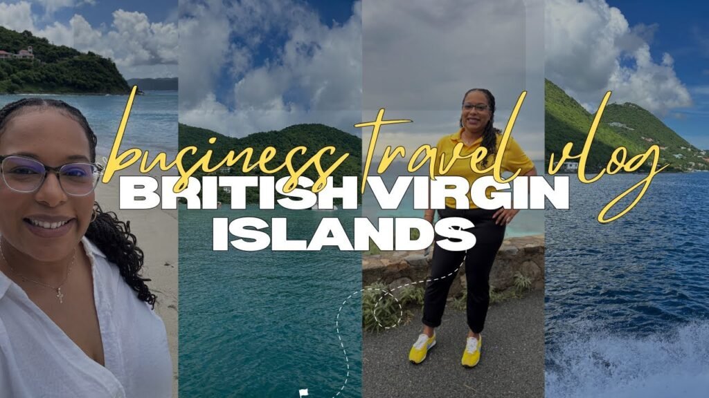 Business Travel Vlog: work meets paradise | business trip to the British Virgin Islands
